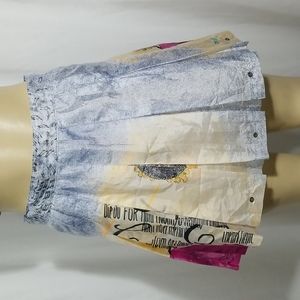 JAMIE SADOCK AIRWEAR SKIRT IN ARTISTIC DESIGN SIZE 10